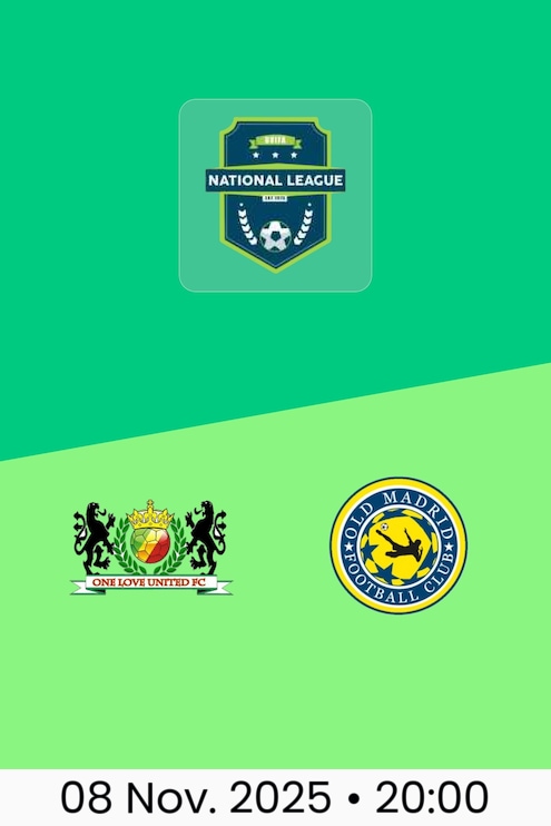 One Love United FC - Old Madrid | BVIFA National Liga 2025/26