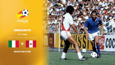 Italy v Peru | Group 1 | 1982 FIFA World Cup Spain™ | Highlights