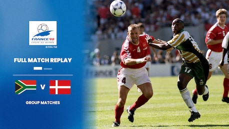 South Africa v Denmark | Group C | 1998 FIFA World Cup France™ | Full Match Replay