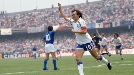 Michel Platini Goal 15' | Italy vs France | 1986 FIFA World Cup Mexico™