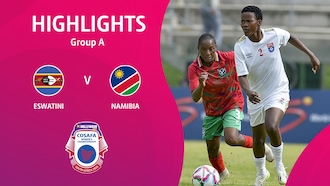Eswatini - Namibie | Phase de groupes | HOLLYWOODBETS COSAFA Women's Championship 2024 | Résumé vidéo