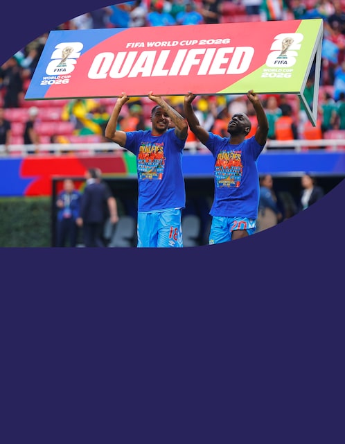 Congo DR and Iraq qualify for the FIFA World Cup™
