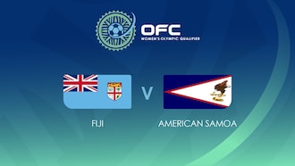 Fiji v American Samoa | Group A | OFC Women’s Olympic Football Tournament | Full Match Replay 