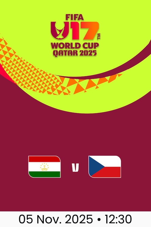 Tadschikistan - Tschechien | FIFA U-17-Weltmeisterschaft Katar 2025™