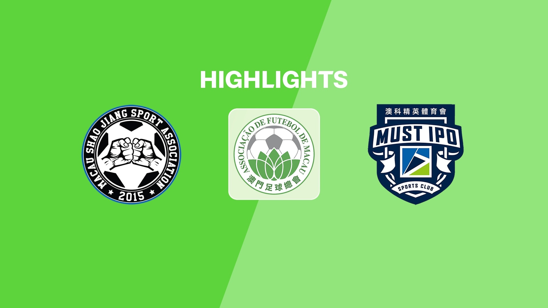 Shao Jiang - Must IPO | Groupe de Championnat | Première Division 2025 | Résumé vidéo