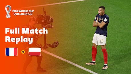 Francia vs Polonia | Octavos de final | Copa Mundial de la FIFA Catar 2022™ | Partido Completo