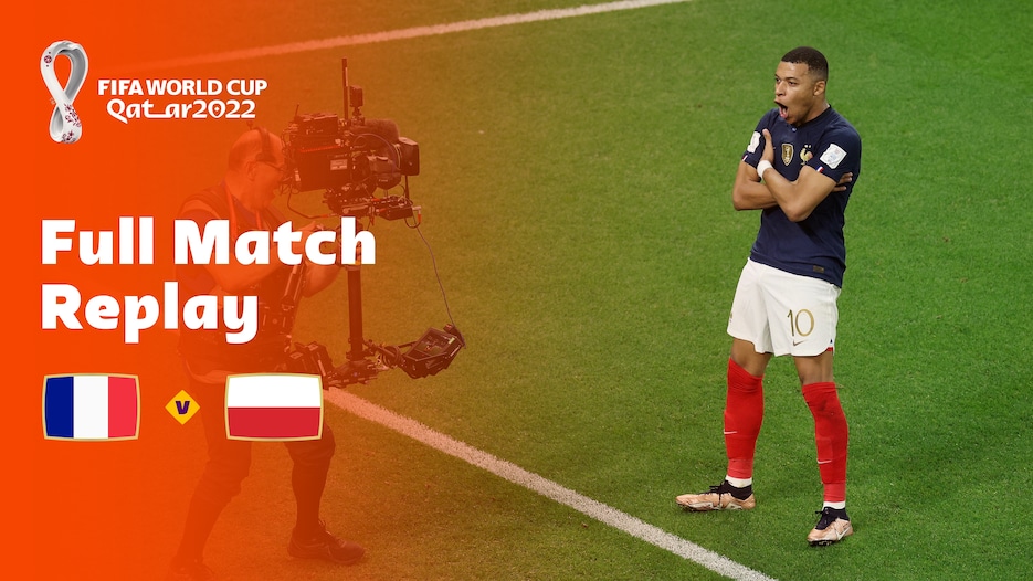 France - Pologne | Huitièmes de finale | Coupe du Monde de la FIFA, Qatar 2022™ | Replay