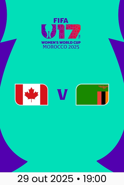 Canadá x Zâmbia | Oitavas de final | Copa do Mundo Feminina Sub-17 da FIFA Marrocos 2025™