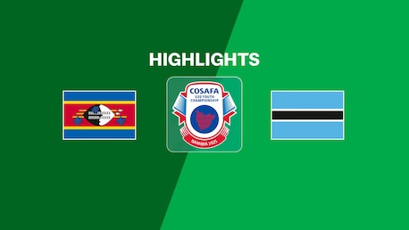 Eswatini v Botswana | Group Stage | COSAFA U-20 Youth Championship 2025 | Highlights