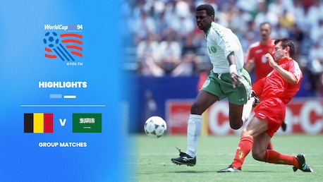 Belgium v Saudi Arabia | Group F | 1994 FIFA World Cup USA™ | Highlights