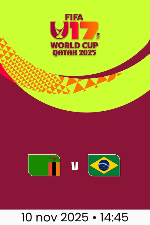 Zambia vs Brasil | Copa Mundial Sub-17 de la FIFA Catar 2025™