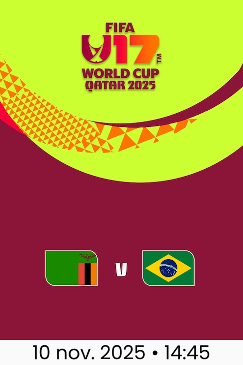 Zambie - Brésil | Coupe du Monde U-17 de la FIFA, Qatar 2025™