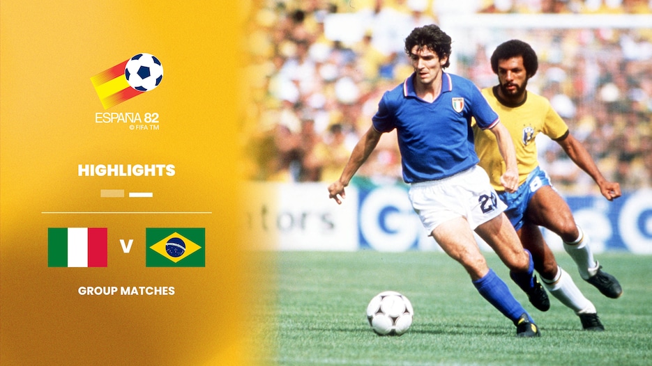 Italien - Brasilien | Zweite Runde - Gruppe C | FIFA Fussball-Weltmeisterschaft Spanien 1982™ | Highlights