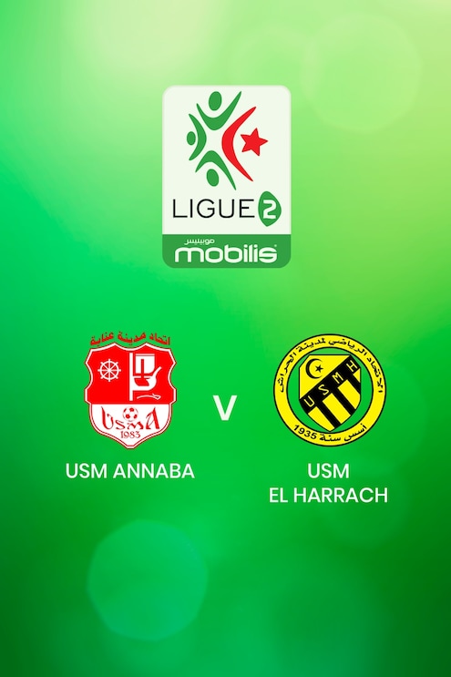 USM Annaba x USM El Harrach | Ligue 2 2024/25 | Argélia | Jogo completo