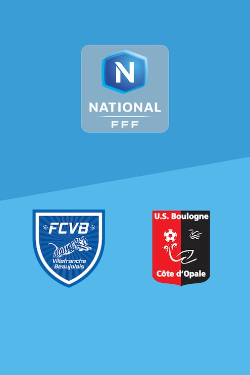 Villefranche - US Boulogne | Championnat National 2024/25 | Spiel in voller Länge