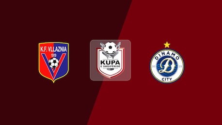 Vllaznia x Dinamo | Meias-finais - Primeira mão | Kupa e Shqipërisë 2024/25 | Jogo Completo