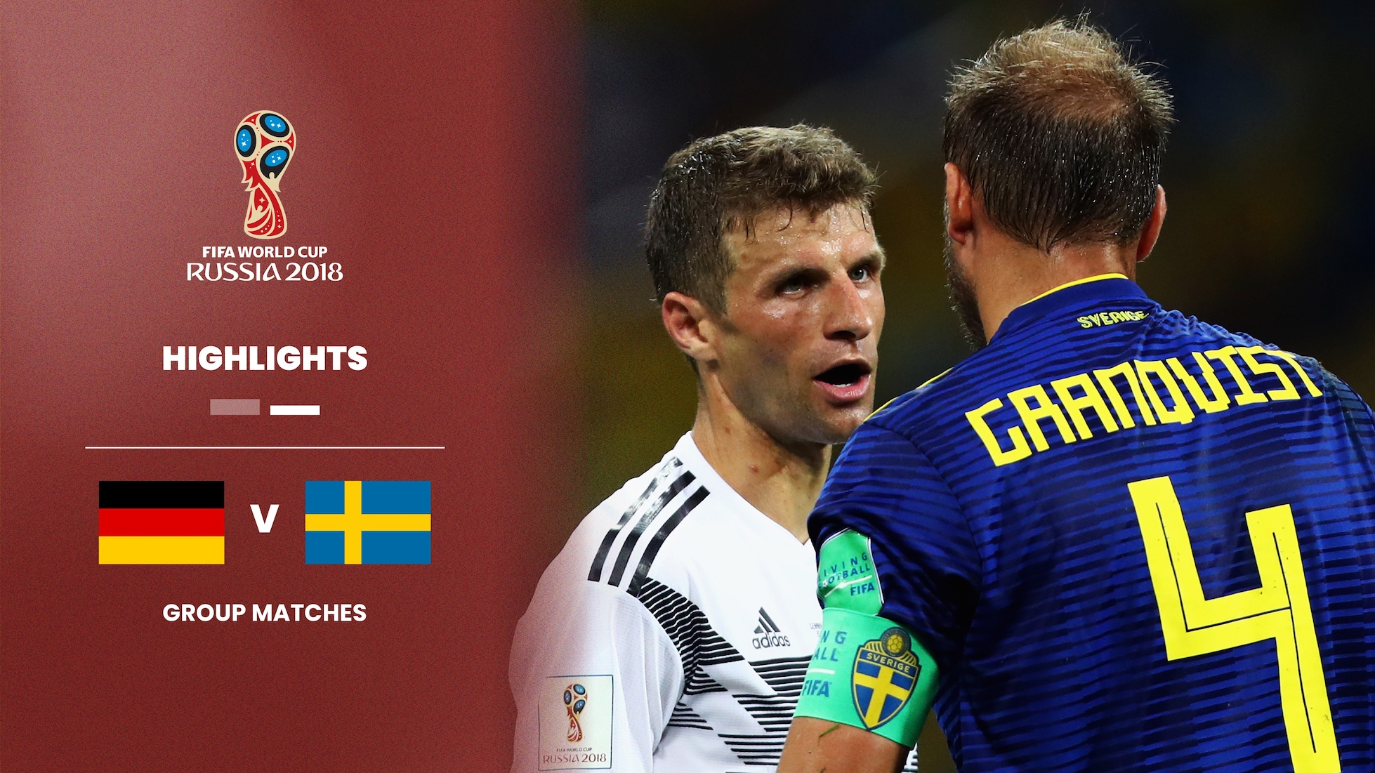 Alemania vs Suecia | Grupo F | Copa Mundial de la FIFA Rusia 2018™ | Highlights