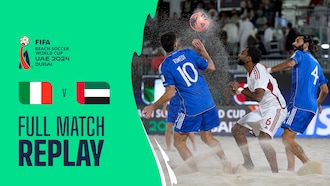 Italia vs Emiratos Árabes Unidos