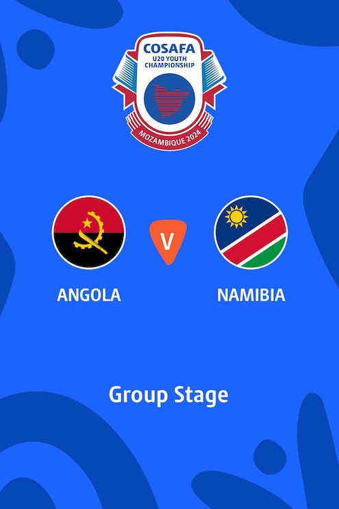 Angola x Namíbia | Fase de grupos | CAF U-20 Africa Cup of Nations 2025 | Qualificatório COSAFA | Jogo completo