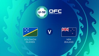 Salomon-Inseln - Neuseeland | Gruppe B | OFC U-16 Women's Championship | Spiel in voller Länge