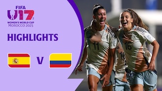 Spain v Colombia | Group E | FIFA U-17 Women's World Cup Morocco 2025™ | Highlights