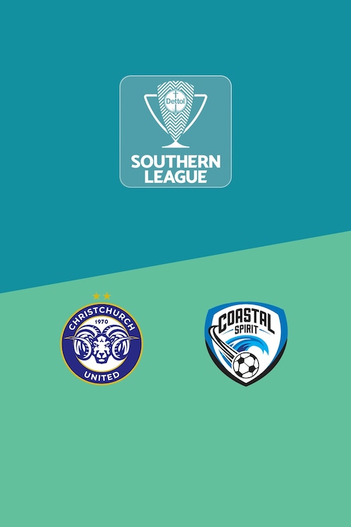 Christchurch United x Coastal Spirit | Liga Sul | Liga Nacional 2025 | Jogo completo
