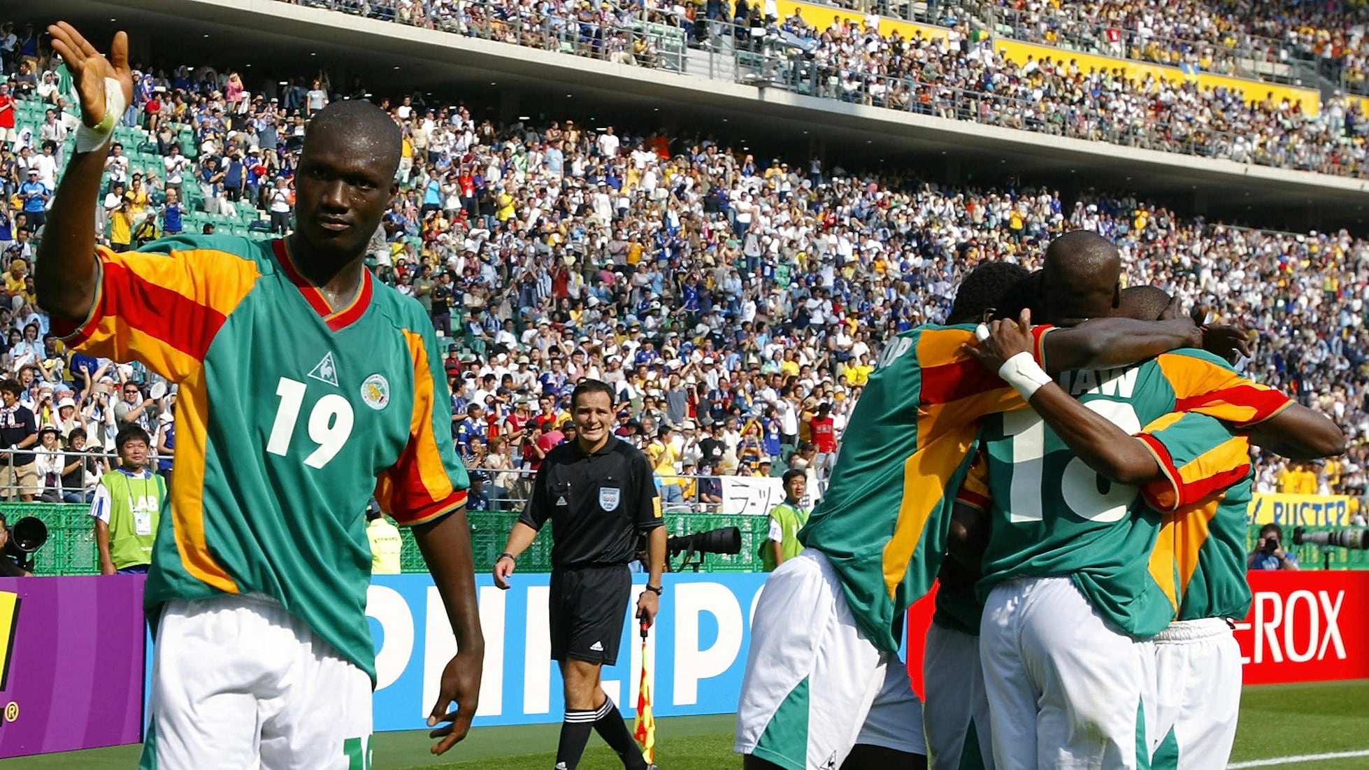 Das Tor von Henri Camara 37' | Schweden - Senegal | FIFA Fussball-Weltmeisterschaft Korea/Japan 2002™