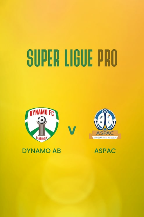 Dynamo Ab - ASPAC | Super Ligue Pro | Benin | Spiel in voller Länge