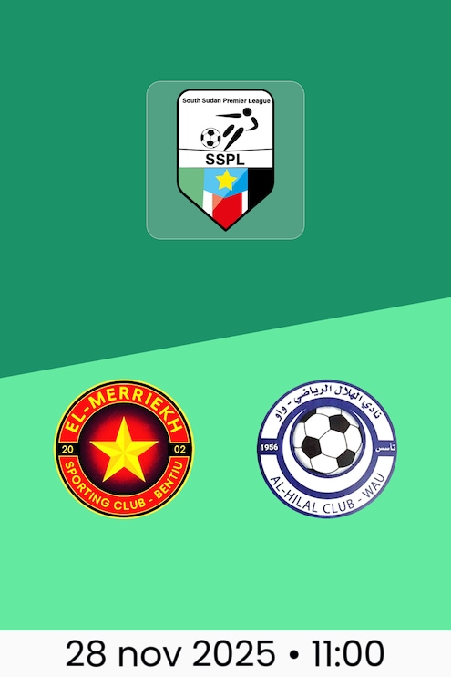 El-Merreikh SC - Al-Hilal FC | Premier League del Sudan del Sud 2025-2026
