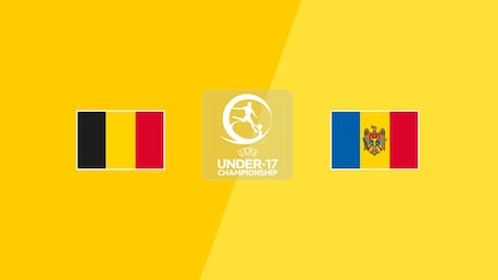 Bélgica x Moldávia | Qualificação do Campeonato Europeu Sub-17 da UEFA 2026 | Jogo completo