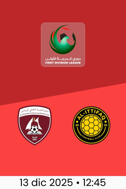 Al Hamriyah vs Al-Ittifaq | Jornada 5 | Liga de Primera División 2025/26