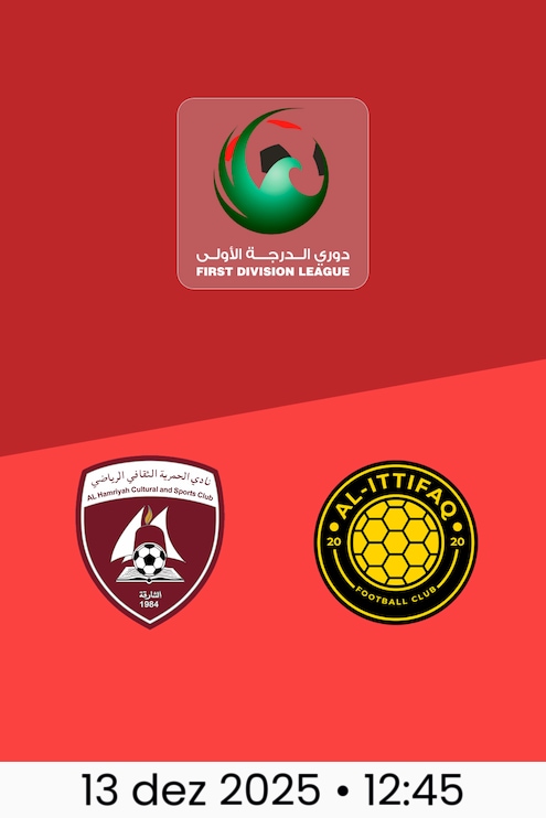 Al Hamriyah x Al-Ittifaq | Rodada 5 | Liga da Primeira Divisão 2025/26