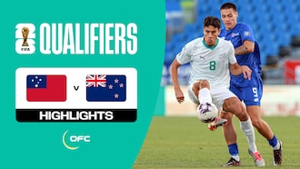 Samoa - Neuseeland | Gruppe B | Zweite Runde | OFC-Qualifikation | FIFA Fussball-Weltmeisterschaftt 26™ | Highlights