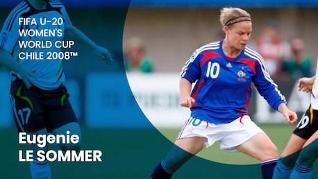 Eugenie Le Sommer a 19 anni | Coppa del Mondo femminile Under 20 FIFA Cile 2008