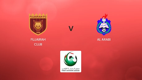 Fujairah Club - Al Arabi | UAE First Division League | Spiel in voller Länge