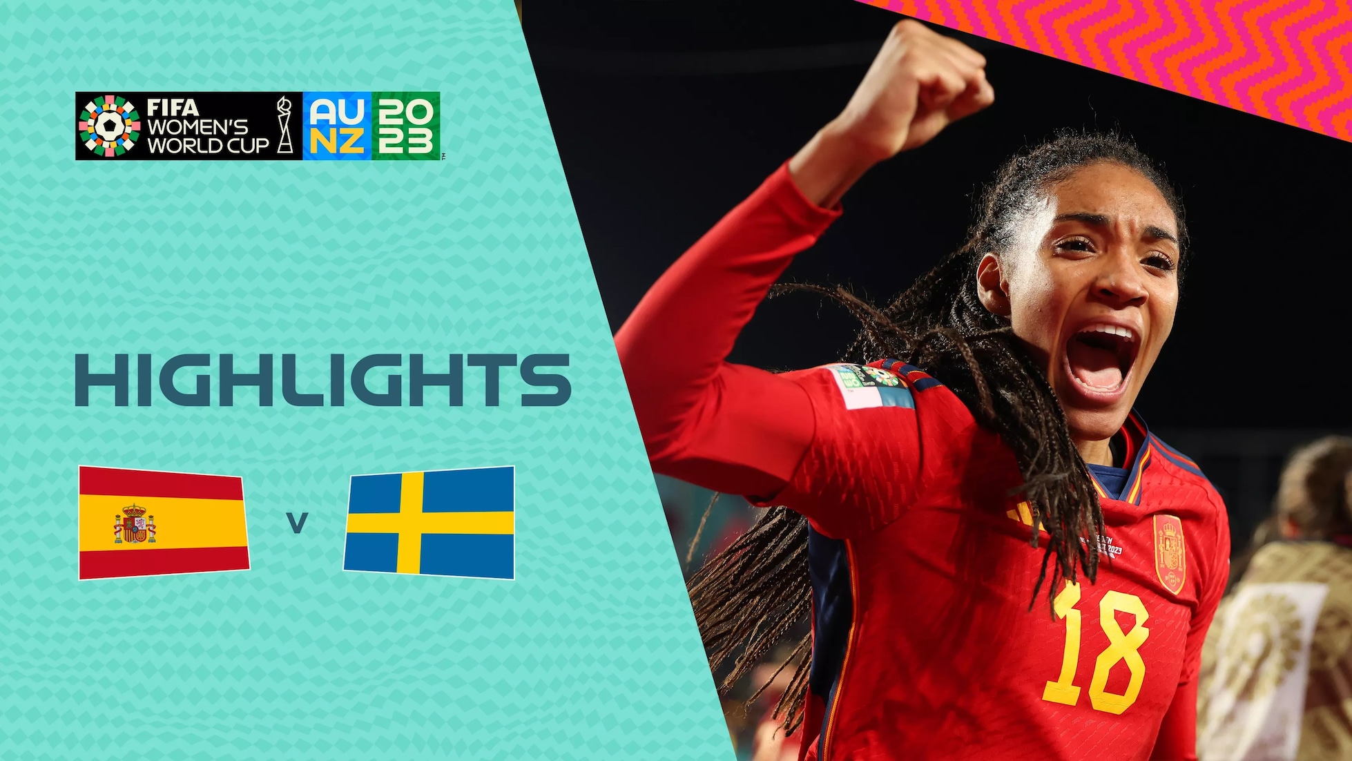 Spain v Sweden | Semi-finals | FIFA Women's World Cup Australia & New Zealand 2023™ | Highlights (No Commentary)