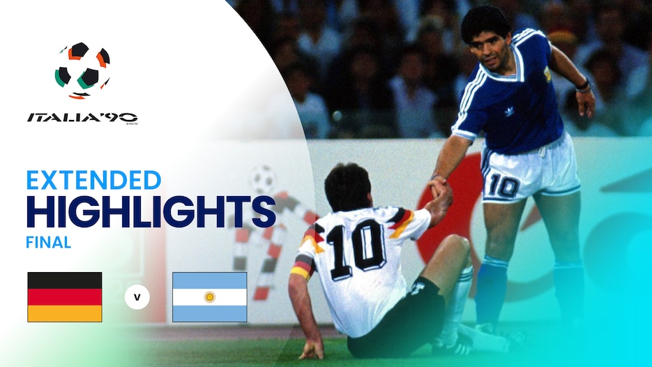 República Federal de Alemanha x Argentina | Final | Copa do Mundo da FIFA Itália 1990 | Compacto