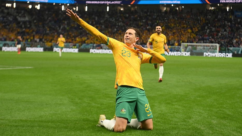 Gol de Craig Goodwin aos 9' | França - Austrália | Copa do Mundo FIFA de 2022, no Qatar