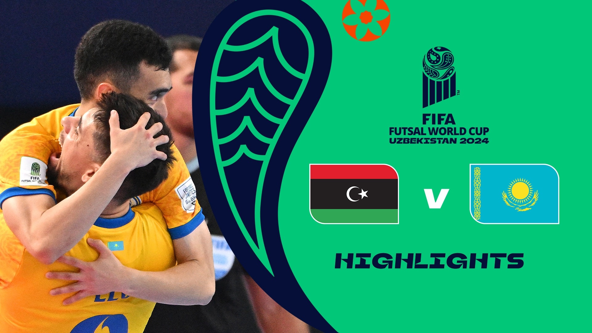 Libya v Kazakhstan | Group D | FIFA Futsal World Cup Uzbekistan 2024™ | Highlights