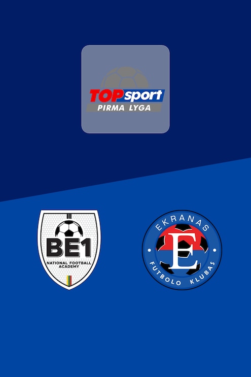 Be1 NFA vs FK Ekranas | Pirma Lyga 2025 | Partido completo
