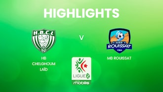 HB Chelghoum Laïd - MB Rouissat