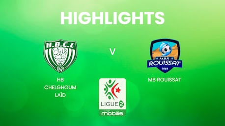 HB Chelghoum Laïd - MB Rouissat | Ligue 2 2024/25 | Algerien | Highlights