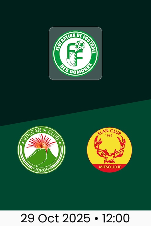 Volcan Club v Elan Club | Championnat des Comores Division I 2025/26