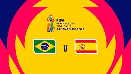Brazil v Spain | Quarter-finals | FIFA Beach Soccer World Cup Seychelles 2025™ | Full Match Replay