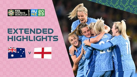 Australia vs Inglaterra | Semifinales | Copa Mundial Femenina de la FIFA Australia & Nueva Zelanda 2023™ | Highlights Extendidos