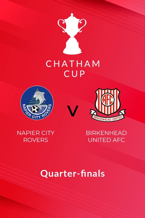 Napier City Rovers v Birkenhead United | Quarter-finals | Chatham Cup ...