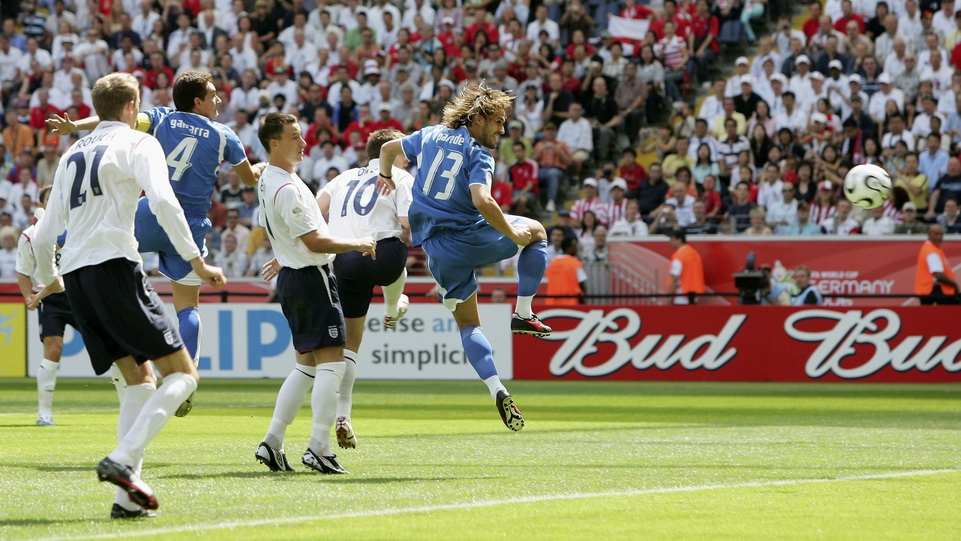 Carlos Gamarra Own Goal 2' | England vs Paraguay | 2006 FIFA World Cup Germany™