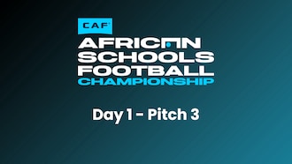 Giorno 1 - Campo 3 | Qualificazioni COSAFA | CAF African Schools Championship | Match completo
