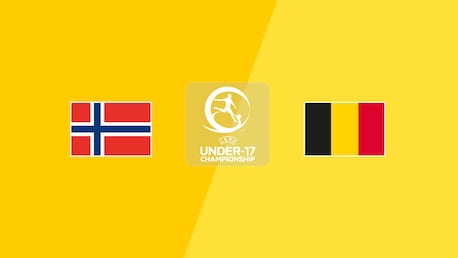 Noruega x Bélgica | Qualificação do Campeonato Europeu Sub-17 da UEFA 2026