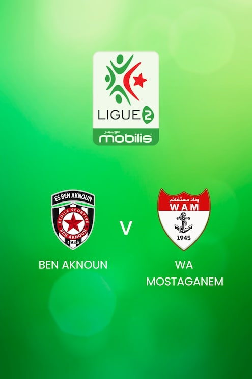Ben Aknoun - WA Mostaganem | Ligue 2 2024/25 | Algerien | Spiel in völler Lange